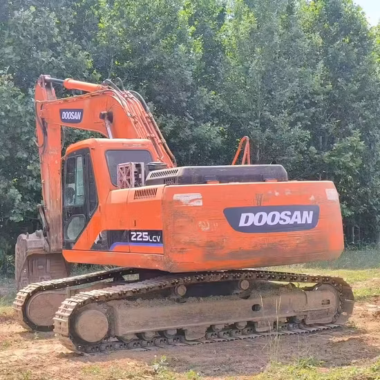 Dx220 オリジナル Dx300 Dh225 Dh300 掘削機モデル建設鉱山大型機械斗山 Dx225 使用斗山クローラー掘削機