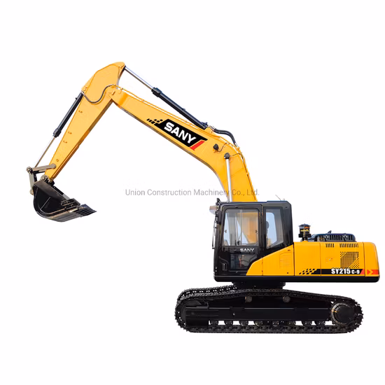 中古 Sany Sy215c 掘削機 20 トン Sany USD 中国製掘削機\